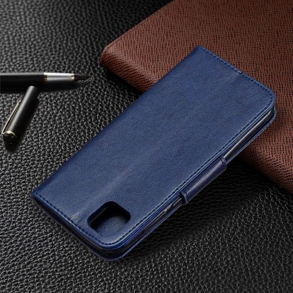Butterfly Huawei Y5p / Honor 9s Flip Etui - Blå Blue