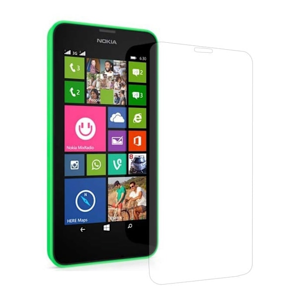 Displayskydd till Nokia Lumia 630 / 635 Transparent