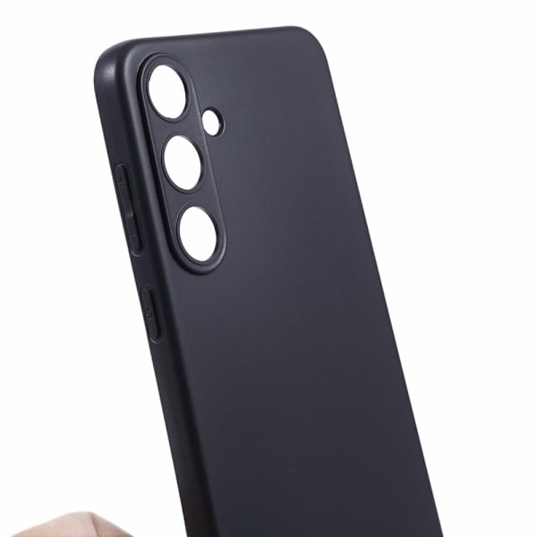 Blødt og mat Samsung Galaxy S24 Plus cover Black