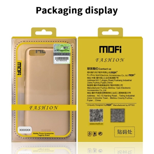 MOFi Slim Shield skal for Samsung Galaxy S20 - Guld Guld