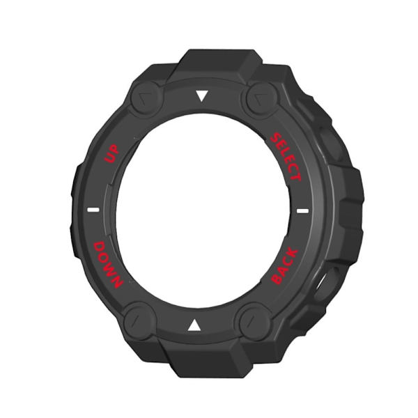 Amazfit T-Rex Pro TPU-ramme - Rød / Hvit Black