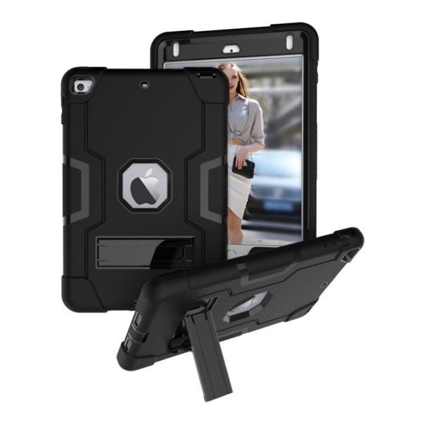 iPad Mini (2019) shockproof hybrid case - All Black Black