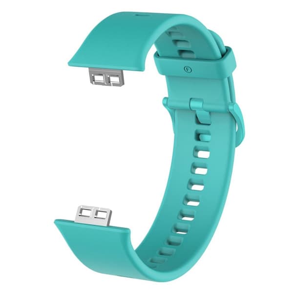 Huawei Watch Fit simple silikone rem - cyan Green