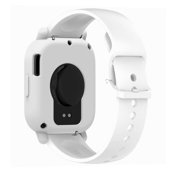 Xiaomi Redmi Watch 5 Lite Klockfodral Mjukt silikonöverdrag - Vit Vit
