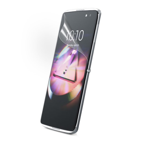 Alcatel OneTouch Idol 4S Kirkas LCD Näytön Suojakalvo Transparent