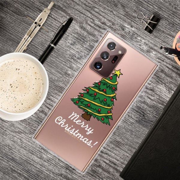Samsung Galaxy Note 20 Ultra-etui til jul - Juletræ Green