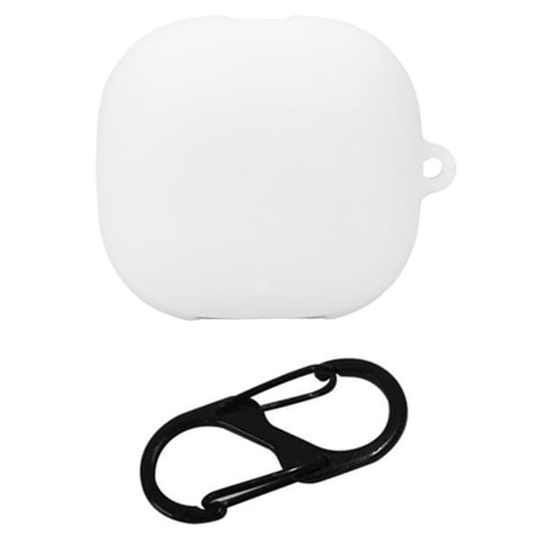 Anker Soundcore Liberty 4 Pro Bluetooth hörlurar Fodral Silikonskydd med Anti-Lost Spänne - Vit Vit