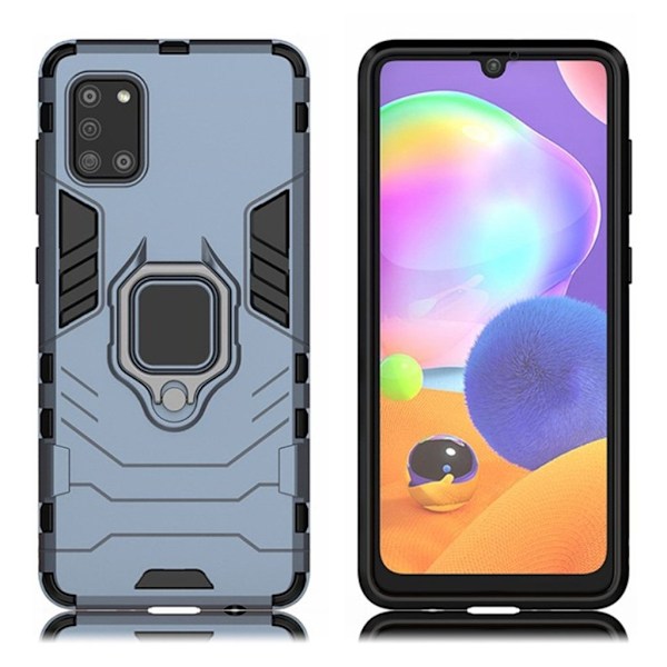 Ring Guard etui - Samsung Galaxy A31 - Blå Blue