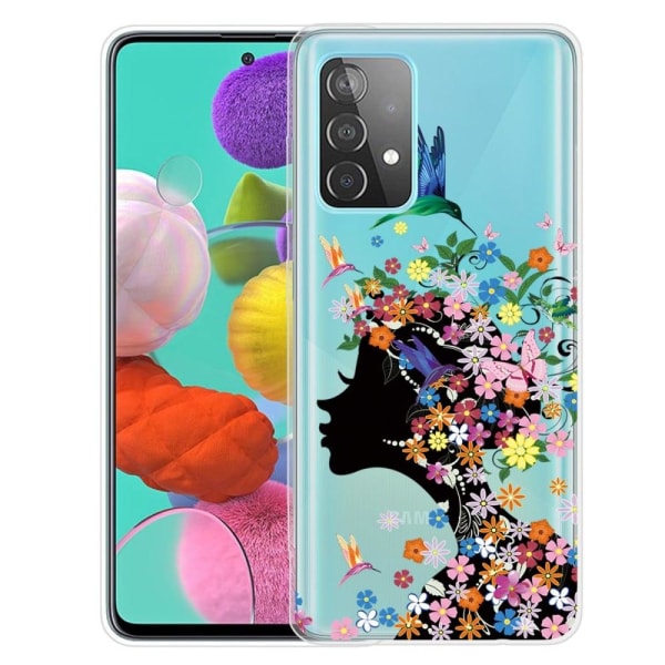 Deco Samsung Galaxy A73 skal - Blomälva multifärg