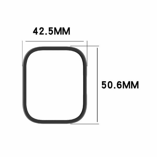 Xiaomi Redmi Watch 5 Lite Suojakansi ontto PC-kellon kehys Asia - Starlight Silver grey