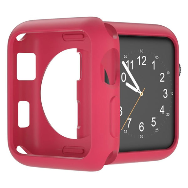 Apple Watch Series 3/2/1 38mm holdbart etui - Rød Red