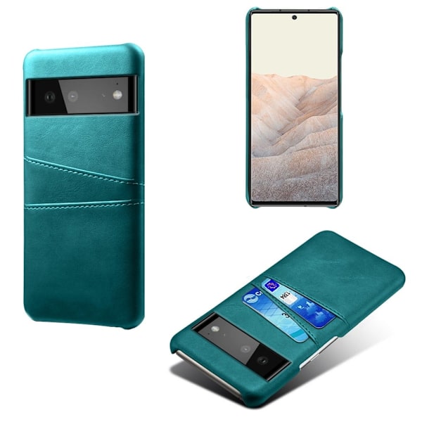 Dual Card Suojakotelo Google Pixel 6 - Vihreä Green
