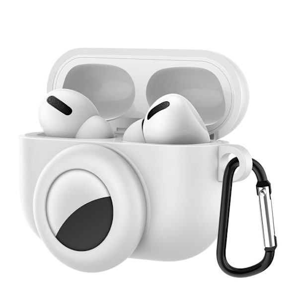 AirPods Pro silikonöverdrag - Vit Vit