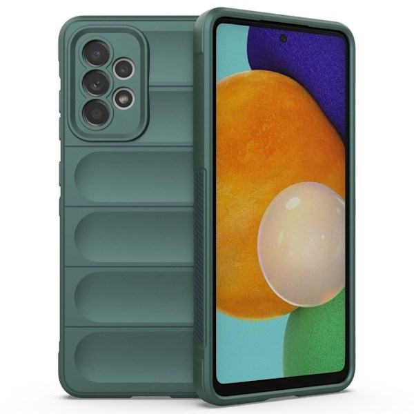 Mjukt greppformat Samsung Galaxy A52s 5G / Samsung Galaxy A52 5G / Samsung Galaxy A52 skal - Grön Grön