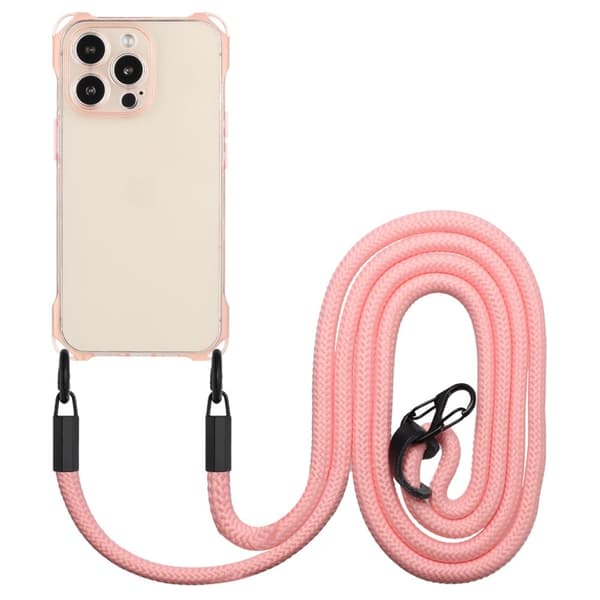 TPU iPhone 14 Pro Max kotelo - Pinkki Pink
