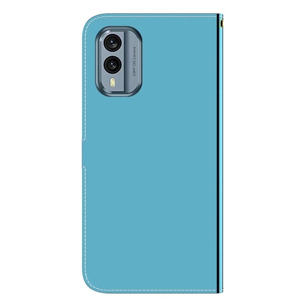 Mirror Nokia X30 Flip Etui - Blå Blue