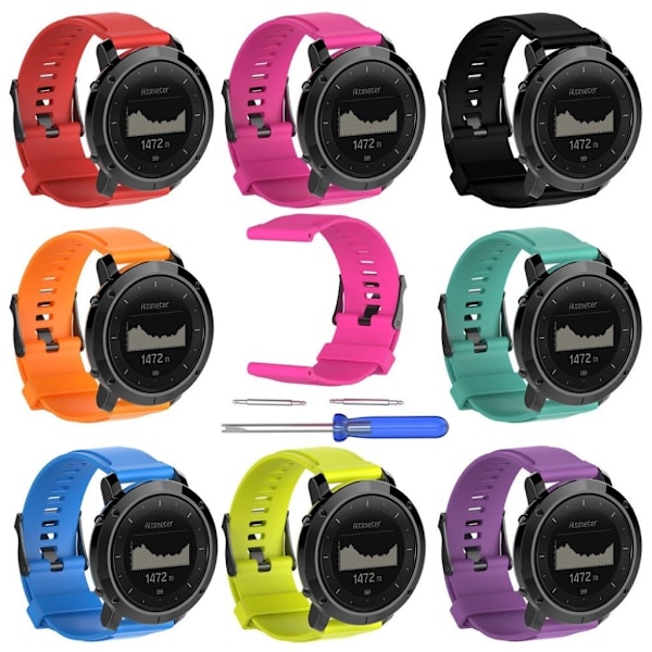 Suunto Traverse Klockband med enkelt spänne - Svart Svart