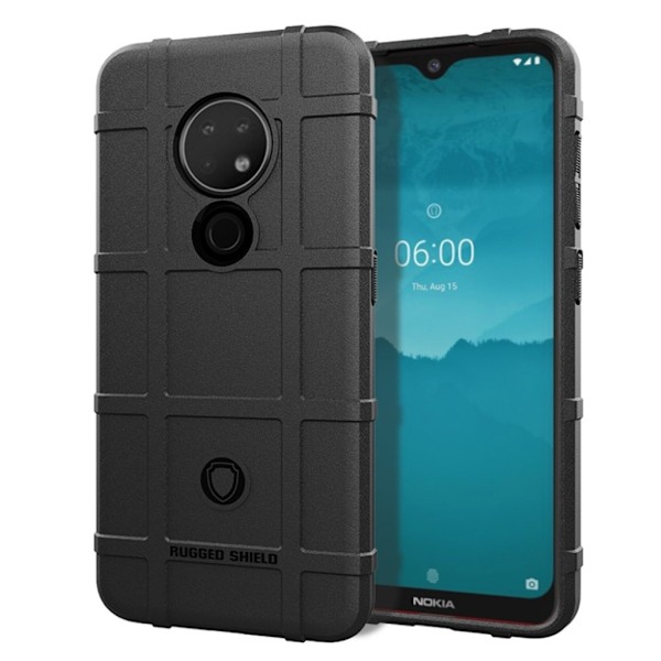 Robust Shield Nokia 6,2 etui - Svart Black