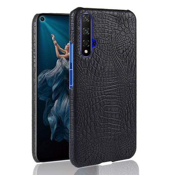 Croco Honor 20 deksel - Svart Black