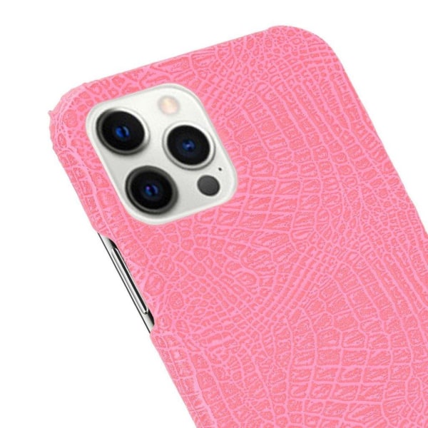 Croco iPhone 12 Pro Max skal - Rosa Rosa