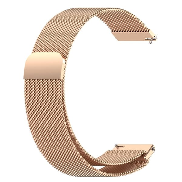 Universal milanese klockarmband i rostfritt stål - Roséguld Rosa