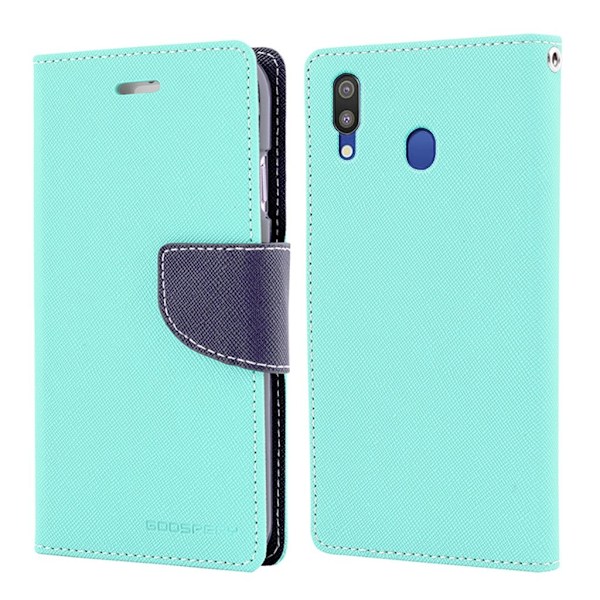 MERCURY Fancy Diary - Samsung Galaxy M20 - Mint Grön