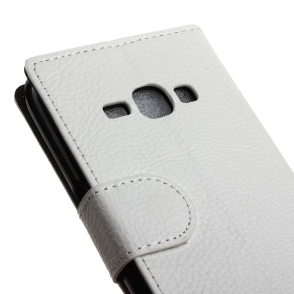 Mankell læderetui til Samsung Galaxy J1 (2016) - Hvid White