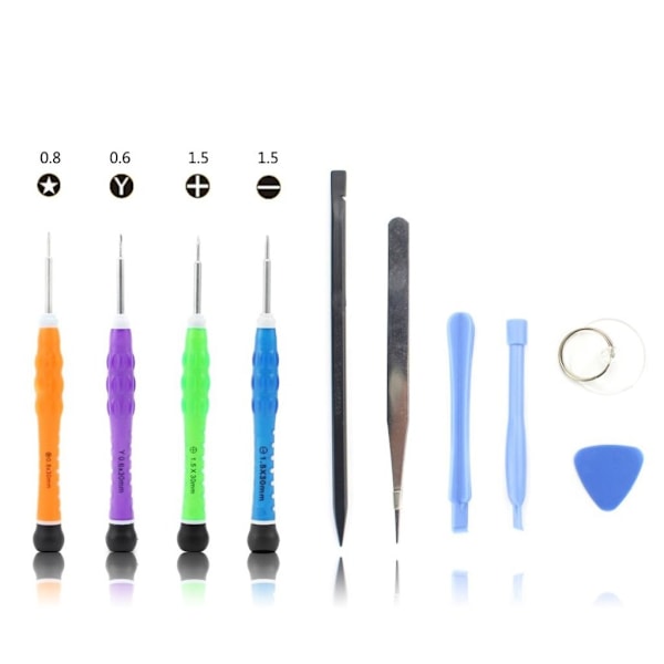 10-i-1 expert verktygs-kit reparera mobilteleofn multifärg