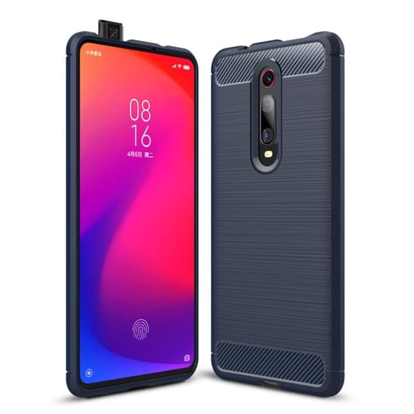 Carbon Flex Xiaomi Redmi K20 Pro skal - Blå Blå