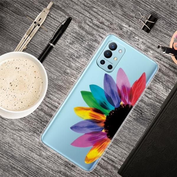 Deco OnePlus 9R skal - Färgglad Blomma multifärg