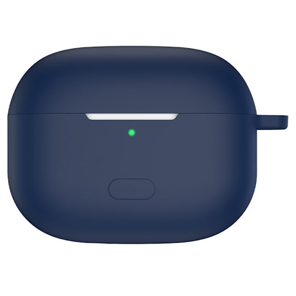 Vivo TWS 2e silikoneetui med nøglering - Midnatsblå Blue