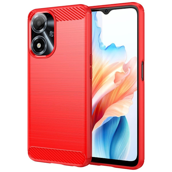 Carbon Flex Oppo A2m kotelot - Punainen Red