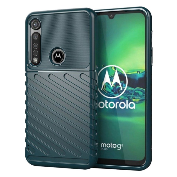 Thunder Motorola Moto G8 Plus skal - Grön Grön