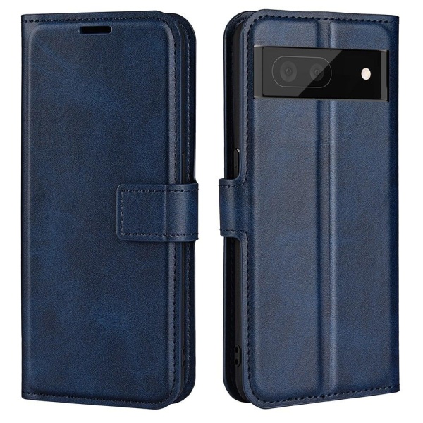 Wallet-style leather case for Google Pixel 7 Pro - Blue Blue