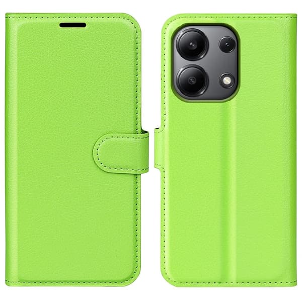 Classic Xiaomi Redmi Note 13 4G flip etui - Grønn Green