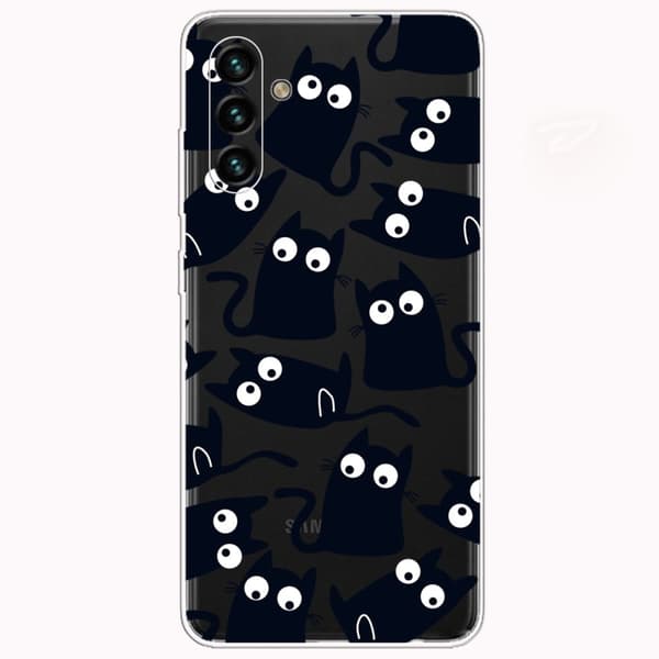 Deco Samsung Galaxy A13 5G Suojakotelo - Little Cats Multicolor