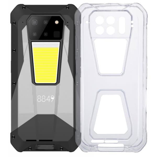 Unihertz Tank 3S Case Soft Flexible Drop Protection Phone Cover - Transparent Transparent