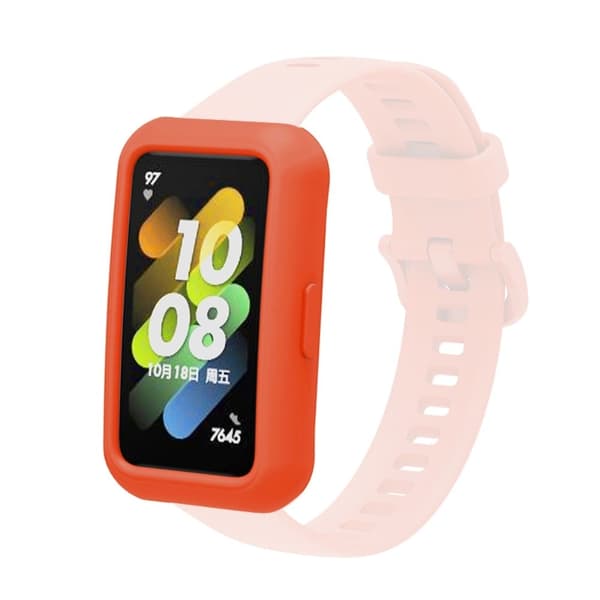 Huawei Band 7 / 6 suojakuori - Punainen Red