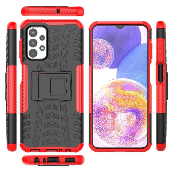 Offroad Samsung Galaxy A23 cover - Rød Red