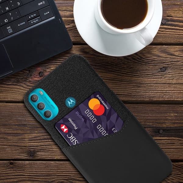 Bofink Motorola Moto G71 5G Kort Cover - Sort Black