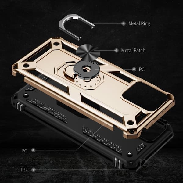 Bofink Combat Motorola Moto G14 kotelot - Kullankeltainen Gold