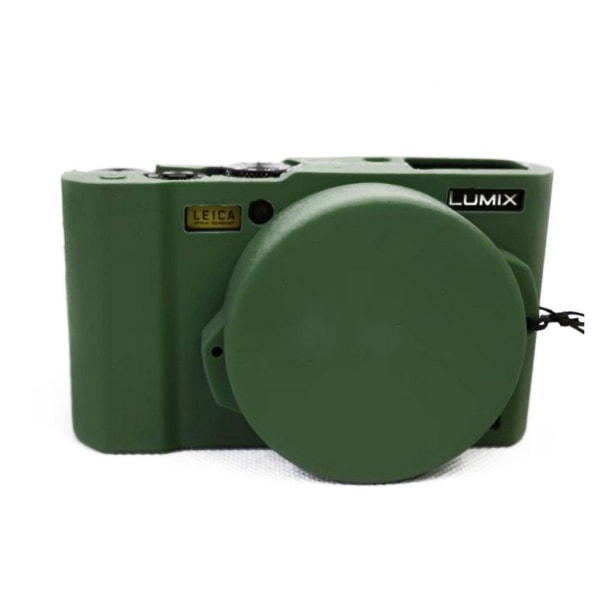 Panasonic DMC-LX10 kameraskydd silikon - Grön Grön