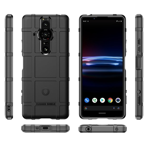 Rugged Shield Etui Sony Xperia Pro-I - Sort Black