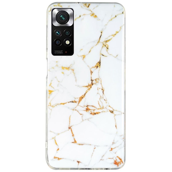 Marble Xiaomi Redmi Note 11s / Redmi Note 11 Etui - Hvit White
