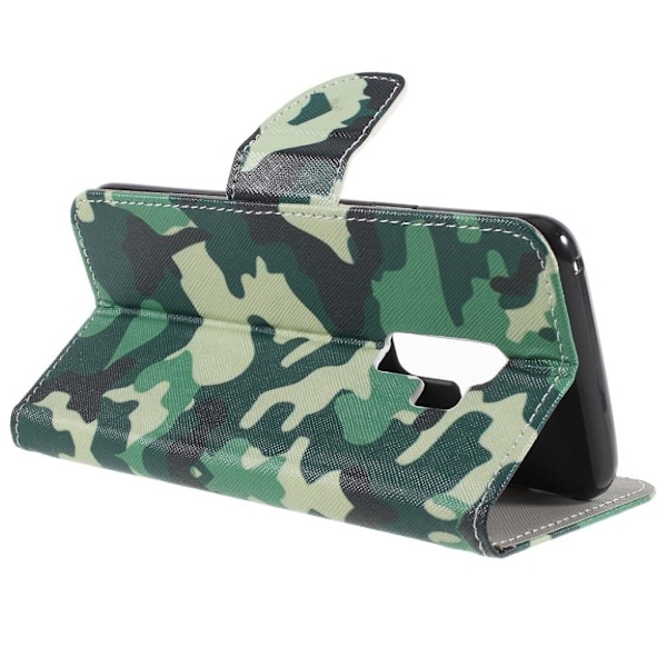 Samsung Galaxy S9 Plus Fodal med ett exotiskt motiv - Camo multifärg