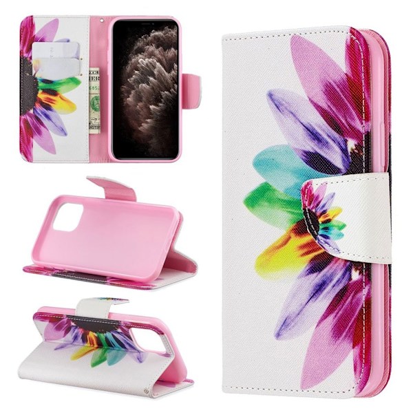 Wonderland iPhone 11 Pro veske - Fargerike blader Multicolor