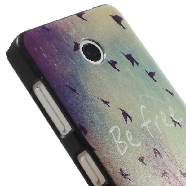 Persson Nokia Lumia 630/635 Cover - Citat Be Free Multicolor