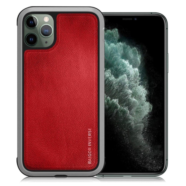 Raigor Inverse LUXURIOUS Cover for iPhone 11 Pro Max - Red Röd
