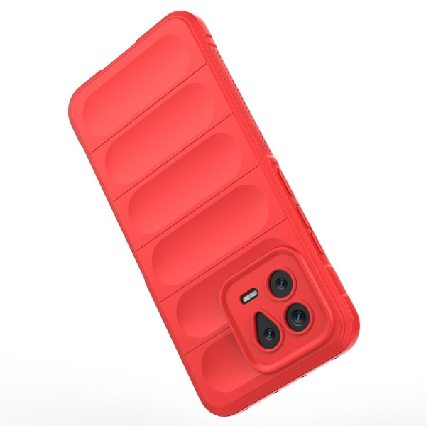 Blødt grebsformet cover til Xiaomi 13 - Rød Red