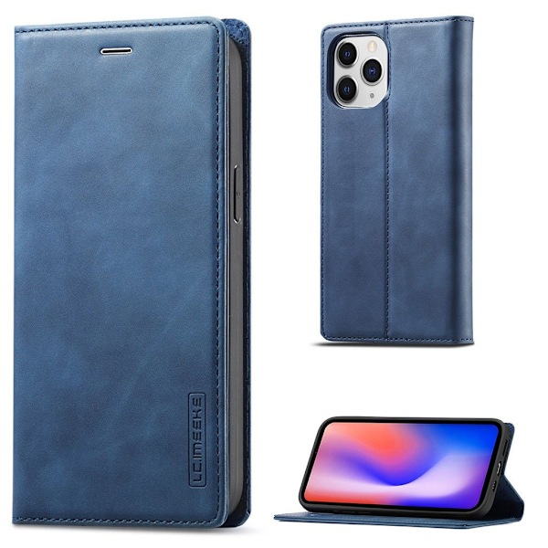 LC.Imeeke iPhone 13 Pro Max Flippetui - Blå Blue